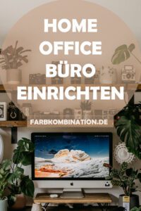 Home Office Büro einrichten