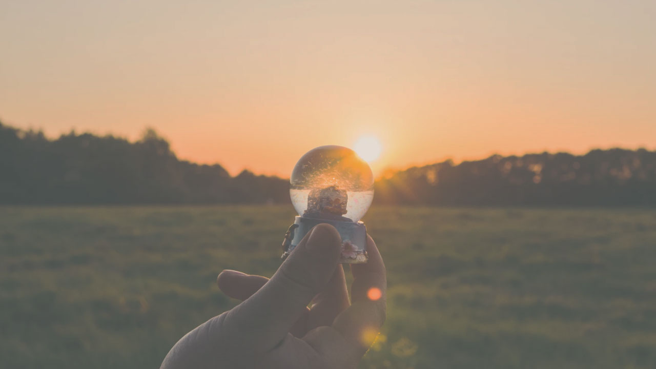 Selbstgemachte Schneekugel mit Foto • perfekte Geschenke