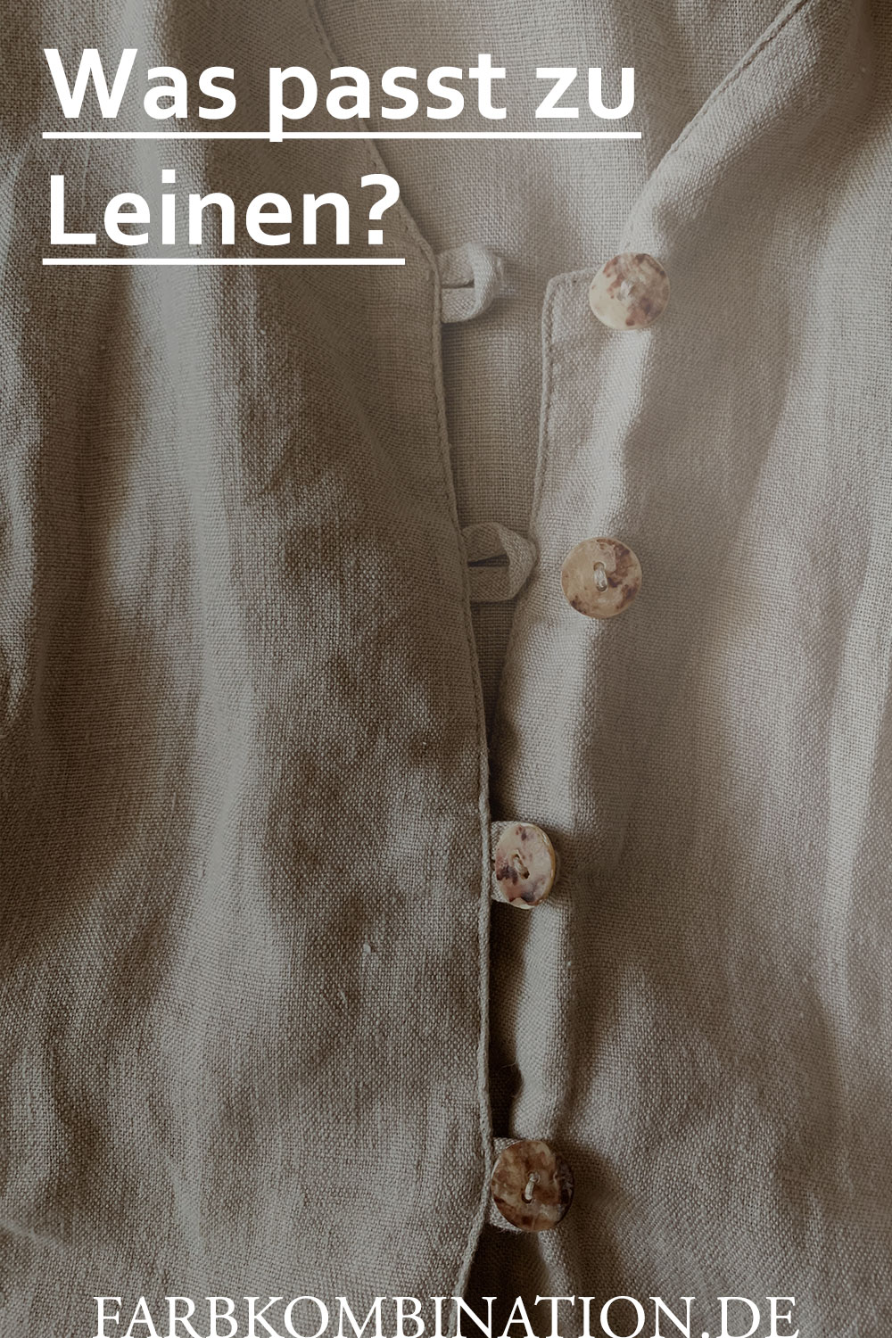 Was passt zu Leinen?