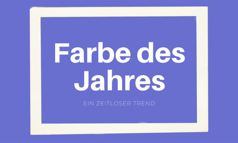 Farbe des Jahres 2022 - orientiere Dich vorrangig an Violett und Fliederfarben. Dieses sind in diesem Jahr überall vertreten: Dekoration, Möbel, Accessoires, Kleidung und mehr.