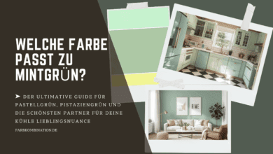 Welche Farbe passt zu Mintgrün? 8 Farben getestet 6 Welche Farbe passt zu Mintgrün?